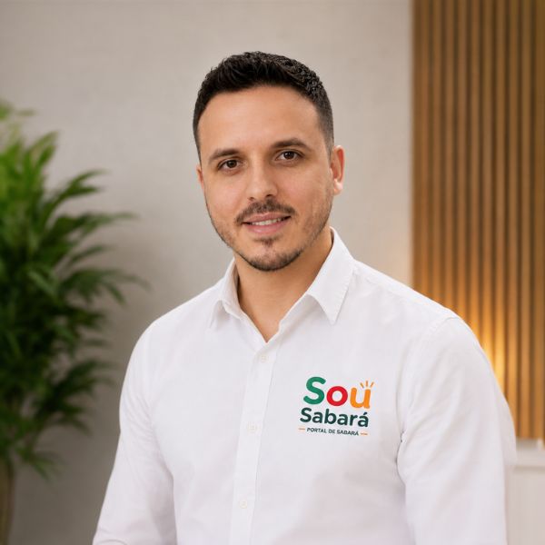 Cleber Paes, fundador do Portal Sou Sabará